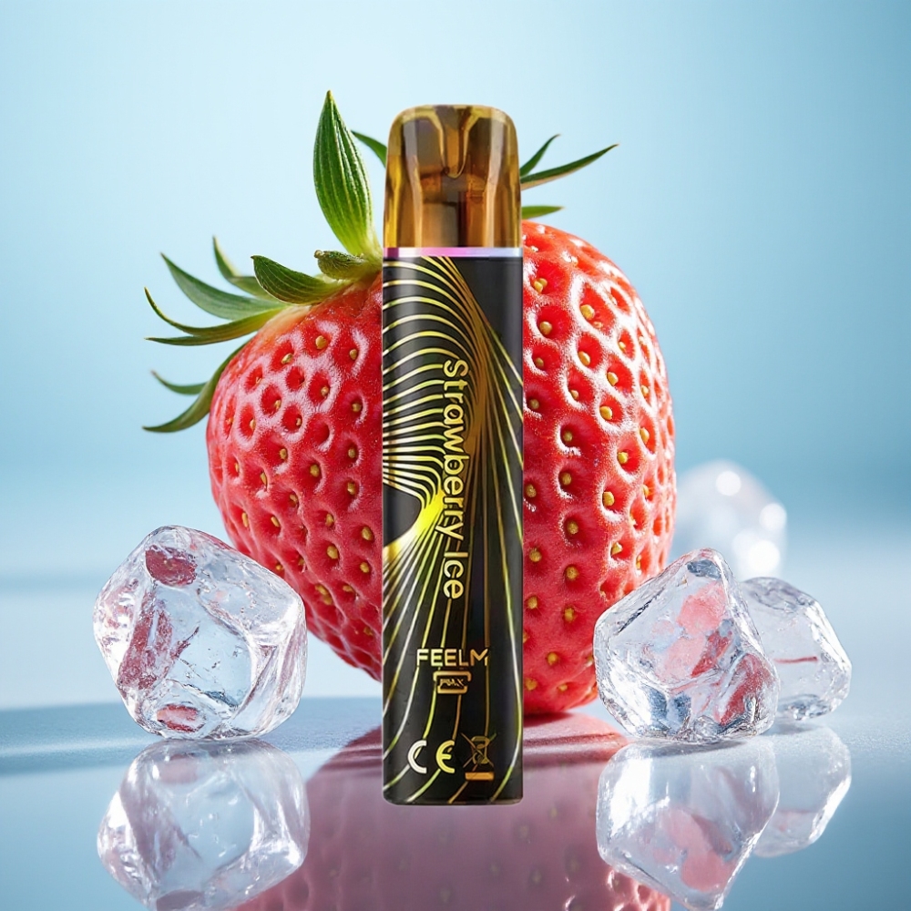 JNR BlackGolden 800 Puffs 2ml Fresa Helada Vape Desechable