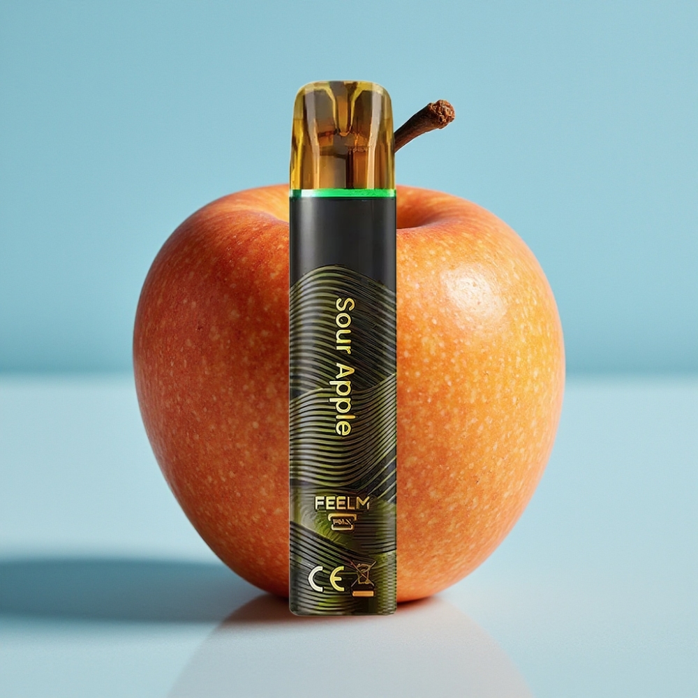 JNR BlackGolden 800 Puffs 2ml Manzana Ácida Desechable