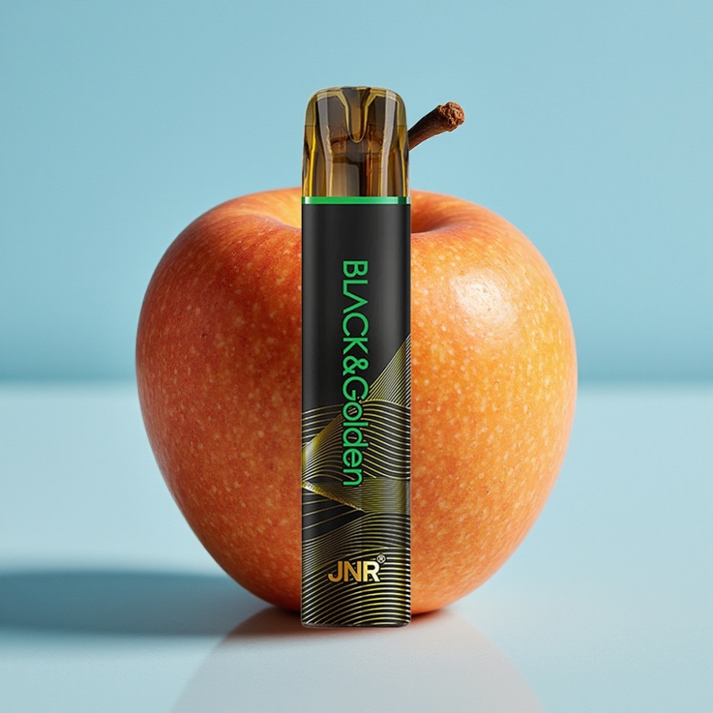 JNR BlackGolden 800 Puffs 2ml Manzana Ácida Desechable