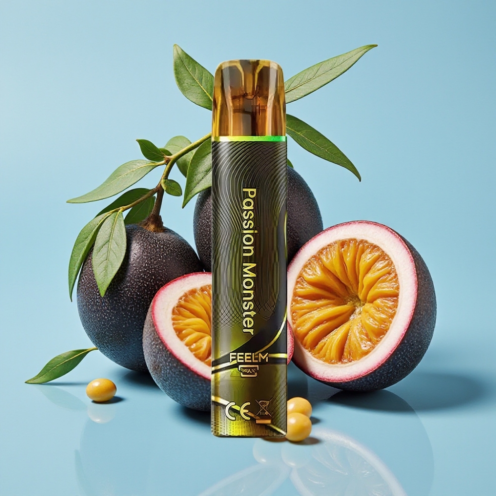 JNR BlackGolden 800 Puffs 2ml Monstruo de la Pasión Vape Desechable