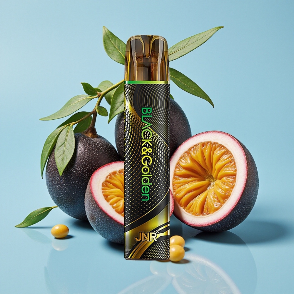 JNR BlackGolden 800 Puffs 2ml Monstruo de la Pasión Vape Desechable