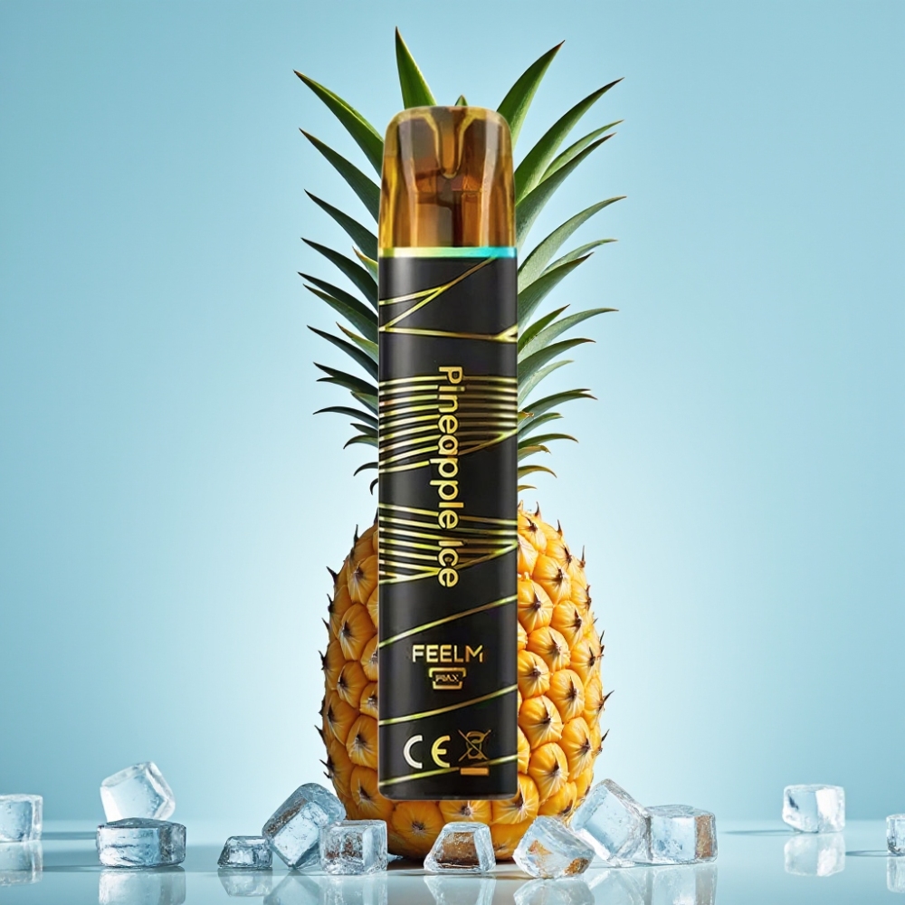 JNR BlackGolden 800 Puffs 2ml Piña Hielo Vape Desechable