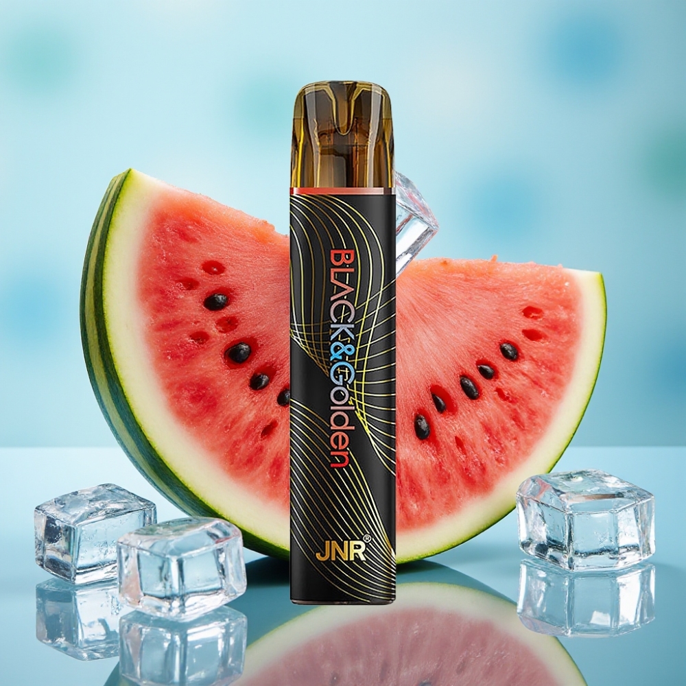 JNR BlackGolden 800 Puffs 2ml Sandía Helada Vape Desechable