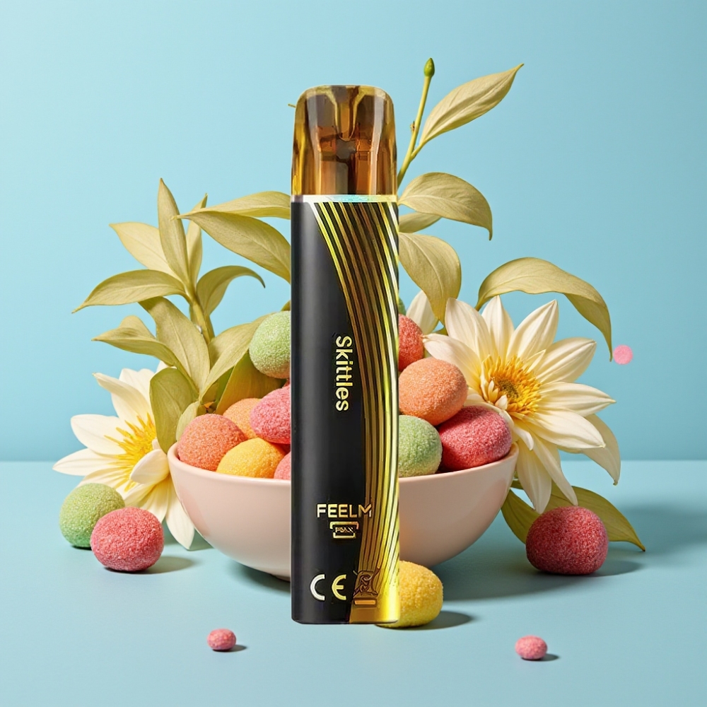JNR BlackGolden 800 Puffs 2ml Skittles (Caramelos) Vape Desechable