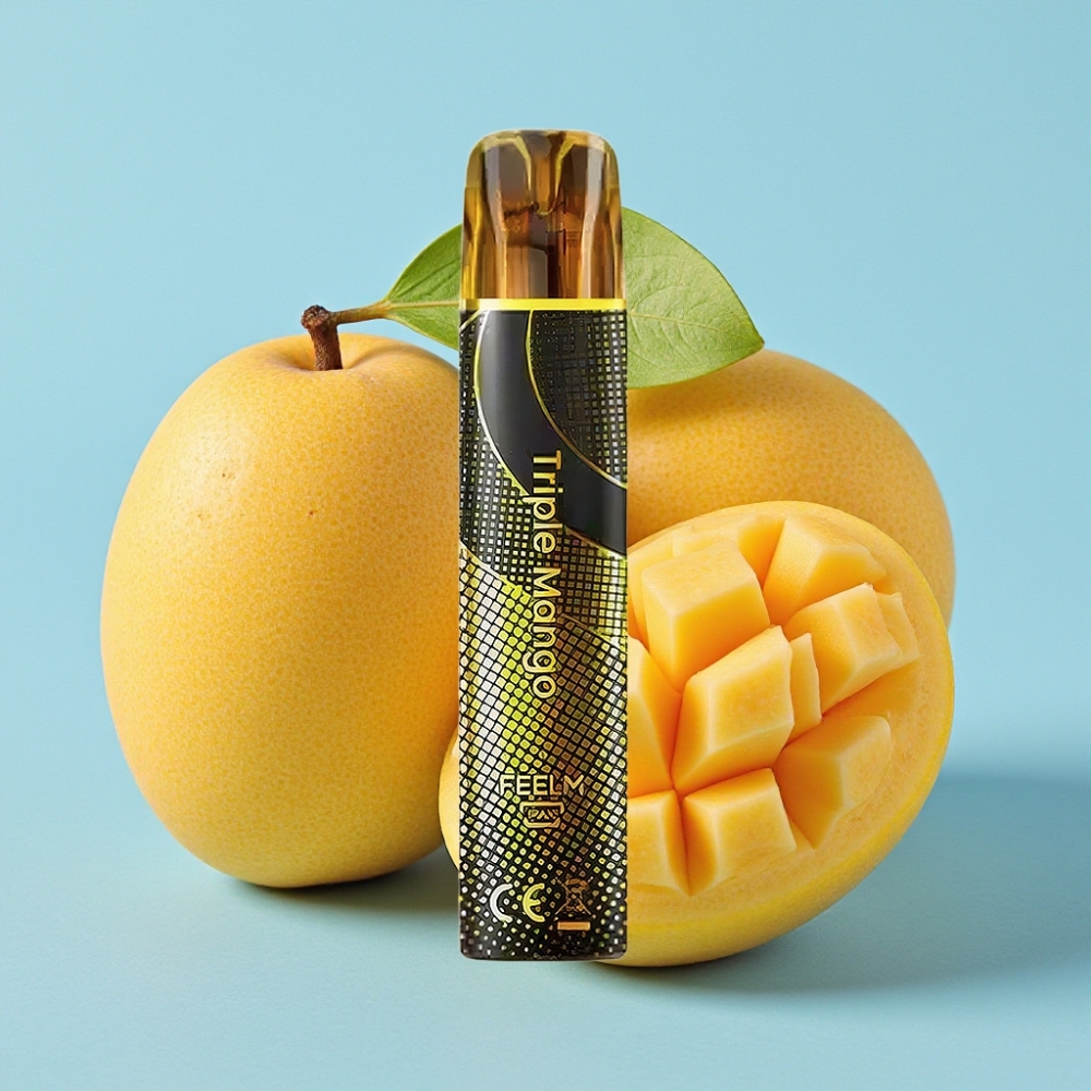 JNR BlackGolden 800 Puffs Triple Mango 2ml 2 Nicotina Vape Desechable