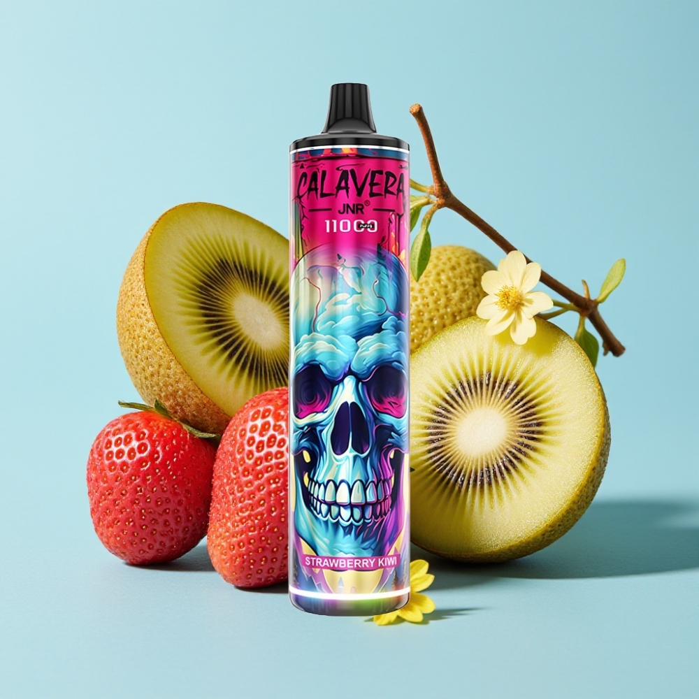 JNR Calavera 11000 Puffs 21ml 5 Nicotina Fresa Kiwi