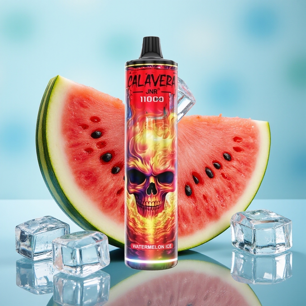JNR Calavera 11000 Puffs 21ml Sandía Helada Vape Desechable