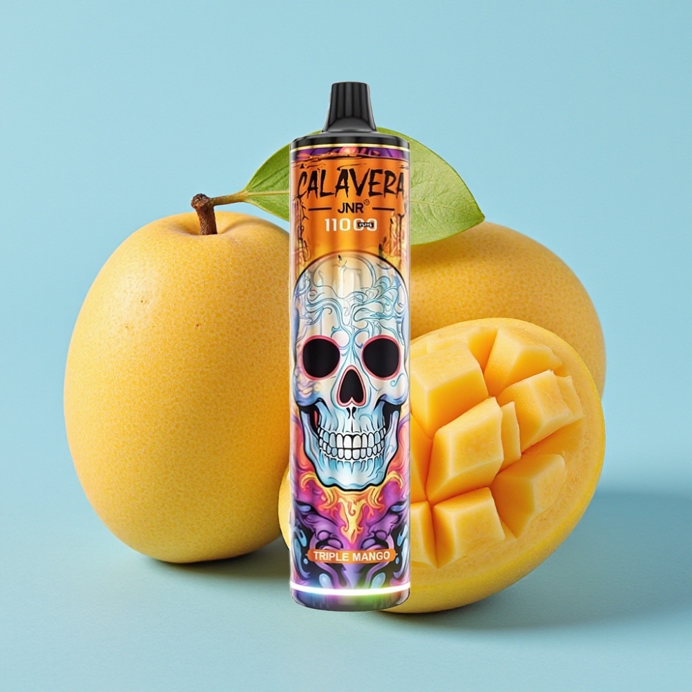 JNR Calavera 11000 Puffs Triple Mango Puerto Tipo-C 850mAh 21ml 10ohm