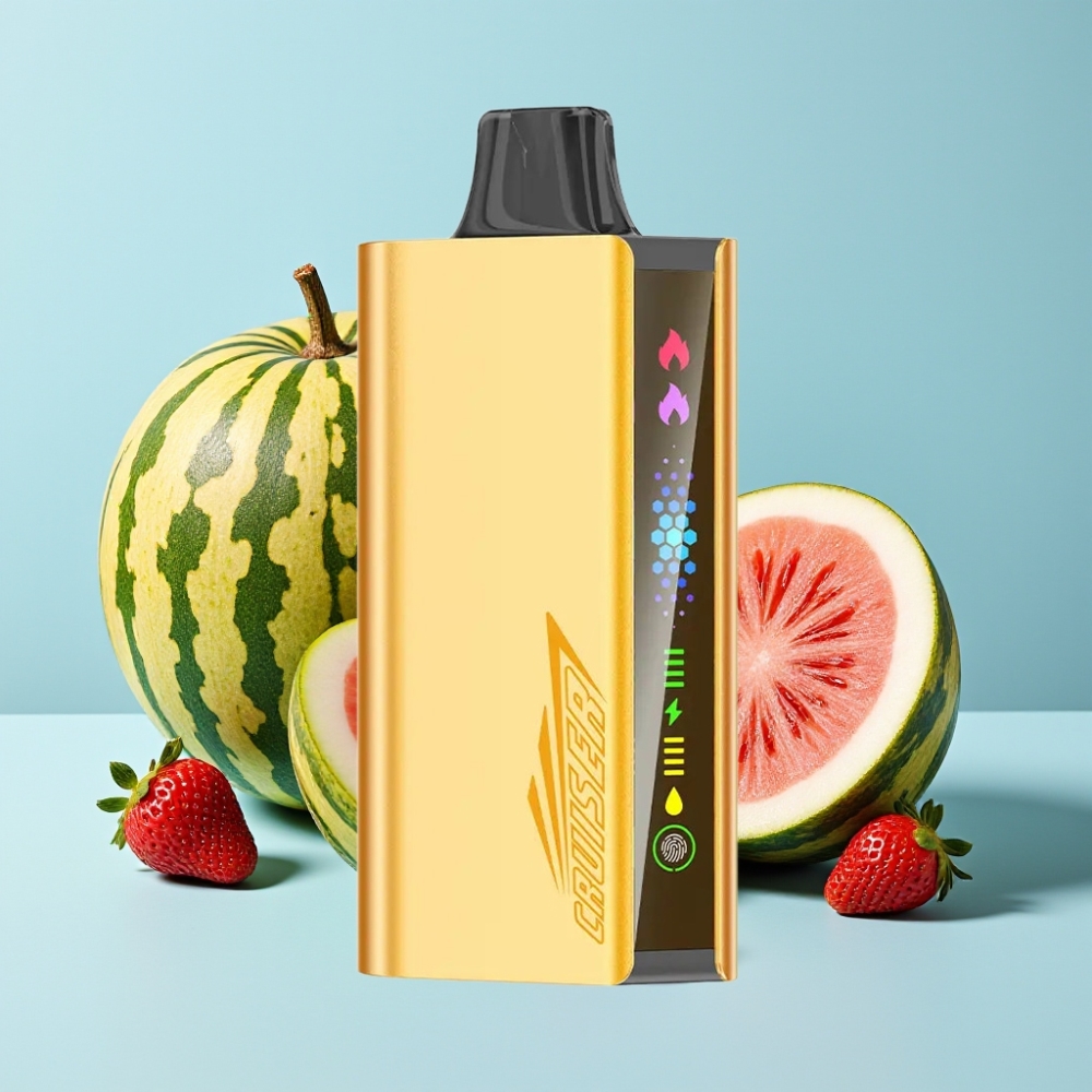 JNR Cruiser 12000 Puffs Vape Desechable Sin Carga 3500mAh 25ml Coco Sandía Fresa