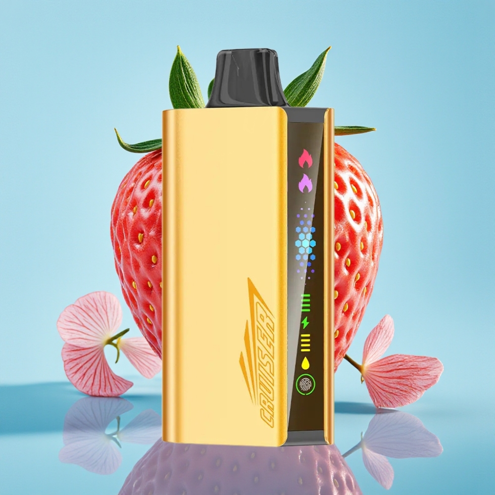 JNR Cruiser Vape Desechable Sin Carga 12000 Caladas 25ml Fresa Chupa Chups