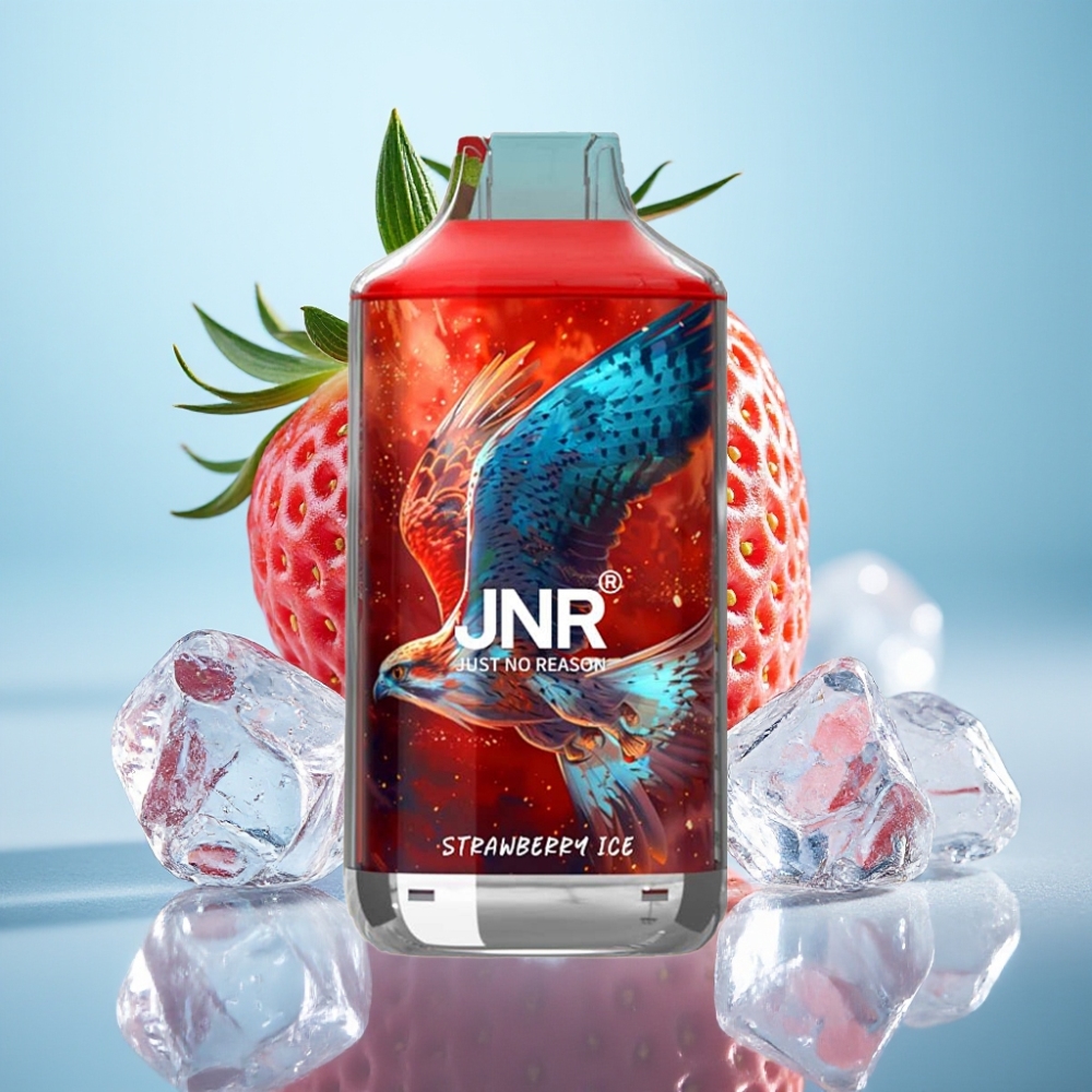 JNR Falcon 16000 Puffs 22ml Dual Mesh Fresa Helada Colombia wholesale vape