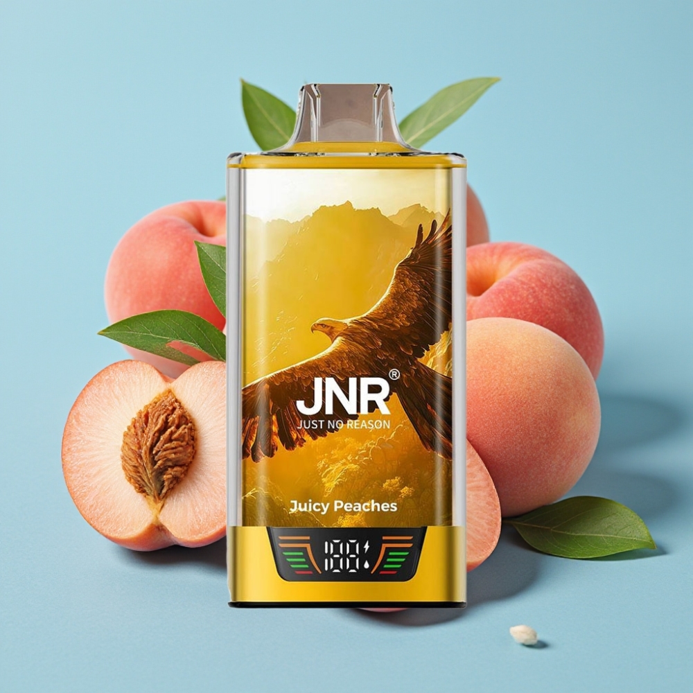 JNR Falcon Pro 28000 Vape Desechable 30ml 950mAh 5 Nicotina Durazno Jugoso