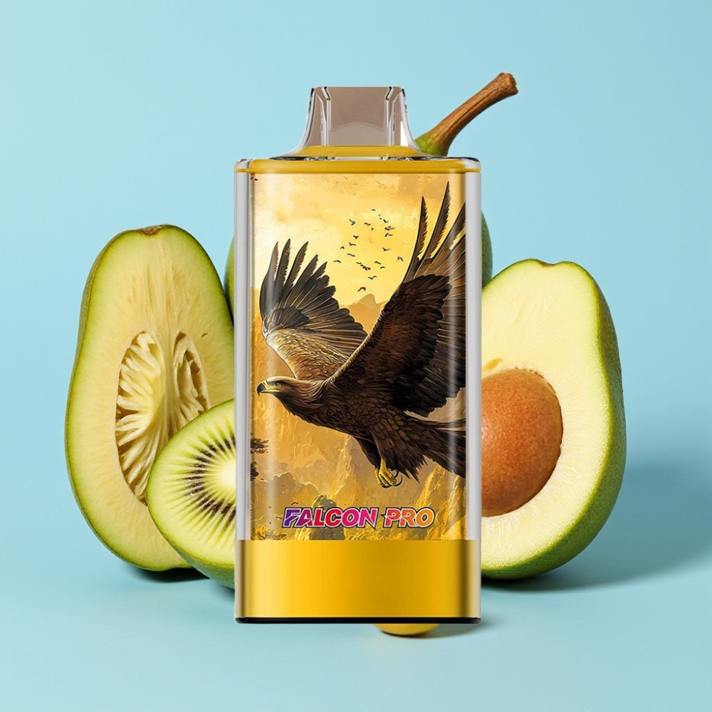 JNR Falcon Pro 30ml 28000 Puffs 5 Nicotina USB-C MTL Kiwi Maracuyá Guayaba