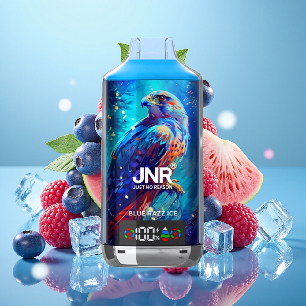 JNR Falcon X 18000 Puffs 24ml Doble Malla Azul Frambuesa Hielo