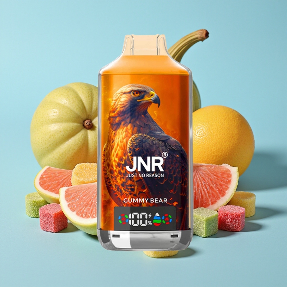 JNR Falcon X 18000 Puffs 24ml Doble Malla Osito de Goma