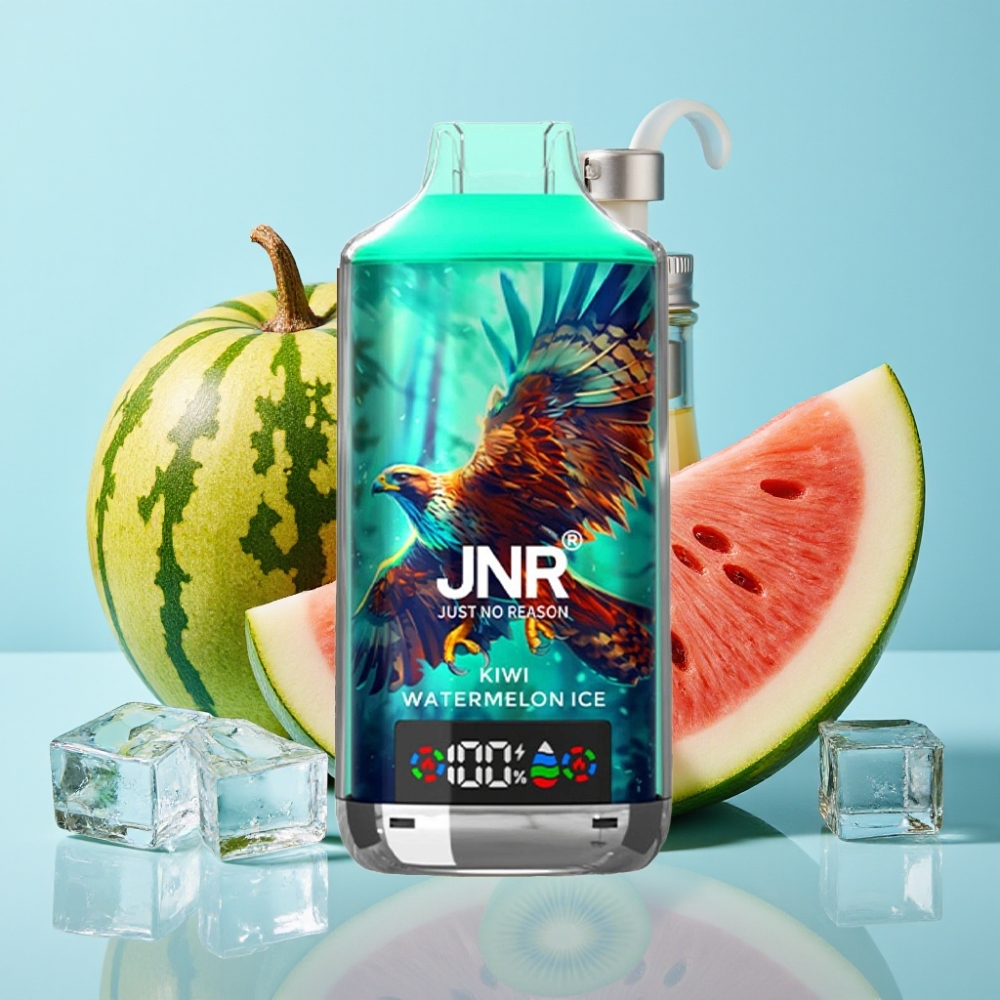JNR Falcon X 18000 Puffs 750mAh 24ml Doble Malla Kiwi Sandía Hielo