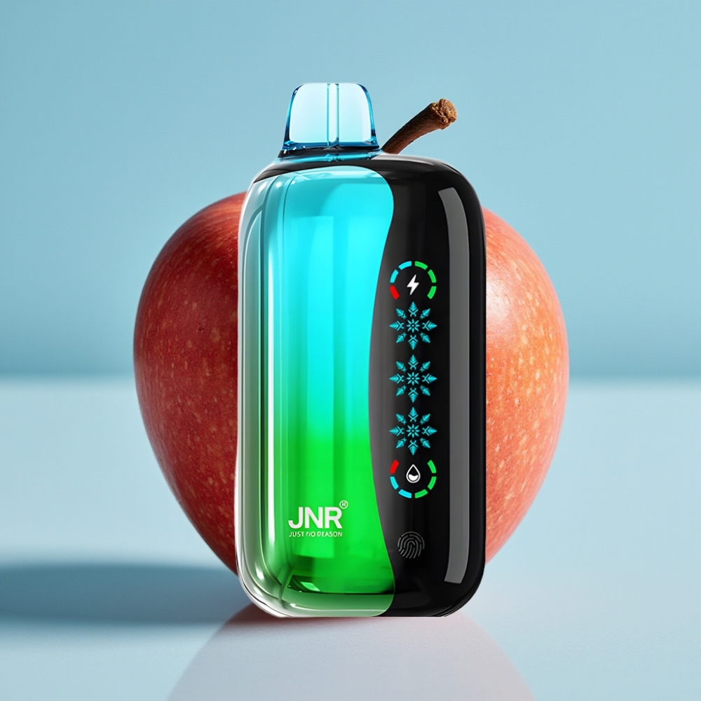 JNR Flex Ice 21000 Puffs Doble Manzana Ajustable Pantalla Táctil 26ml