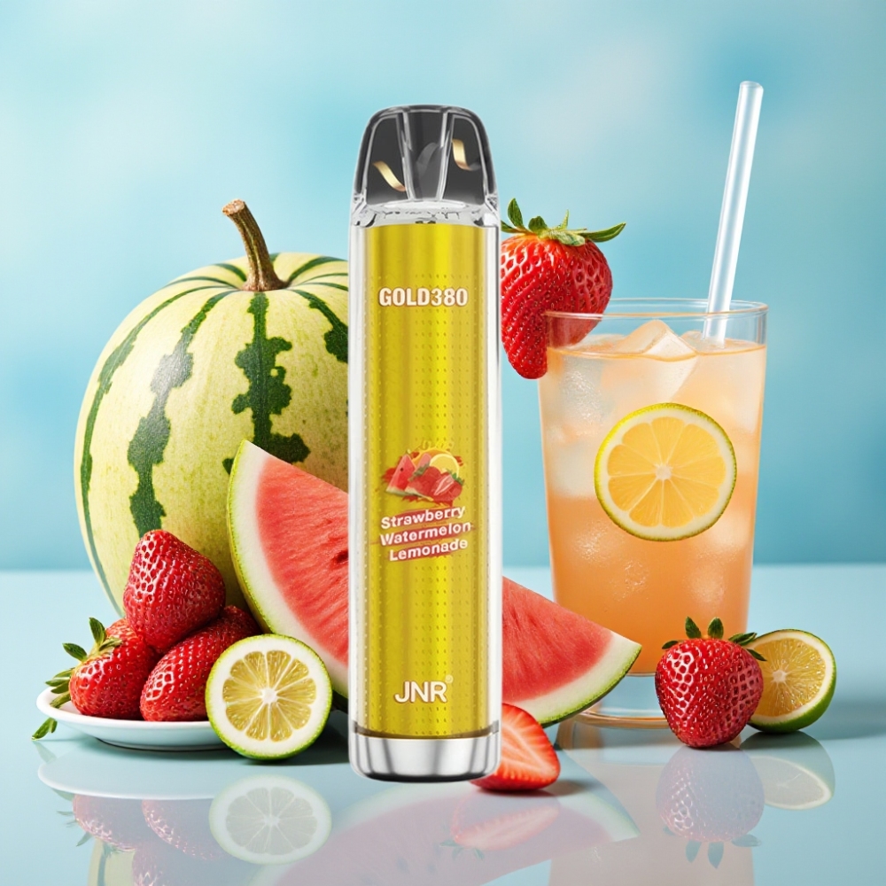 JNR Glod380 6000 Puffs 13ml Fresa Sandía Limonada Desechable