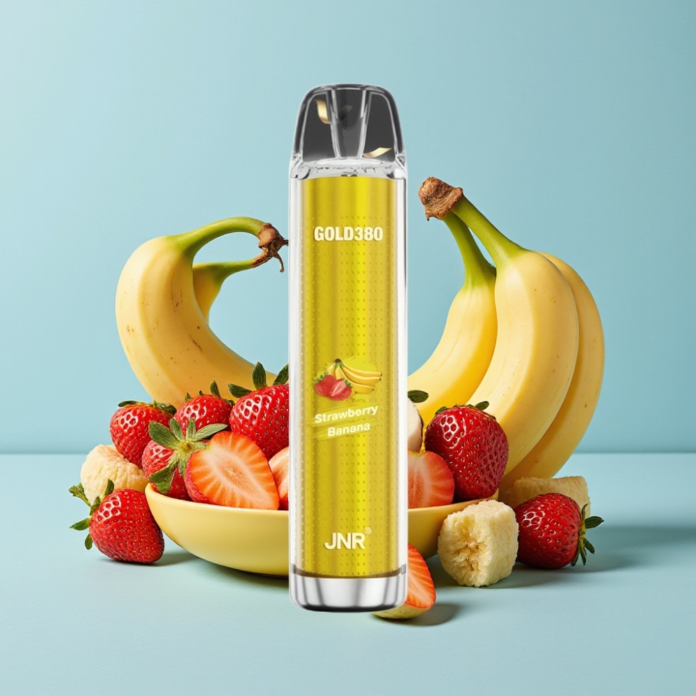 JNR Glod380 6000 Puffs 1500mAh 13ml Fresa Plátano Colombia wholesale vape