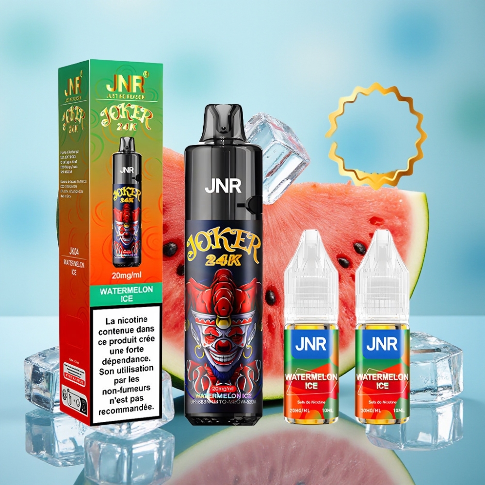 JNR Joker 24K Recargable 10ml+2ml Níquel 2 Sandía Helada