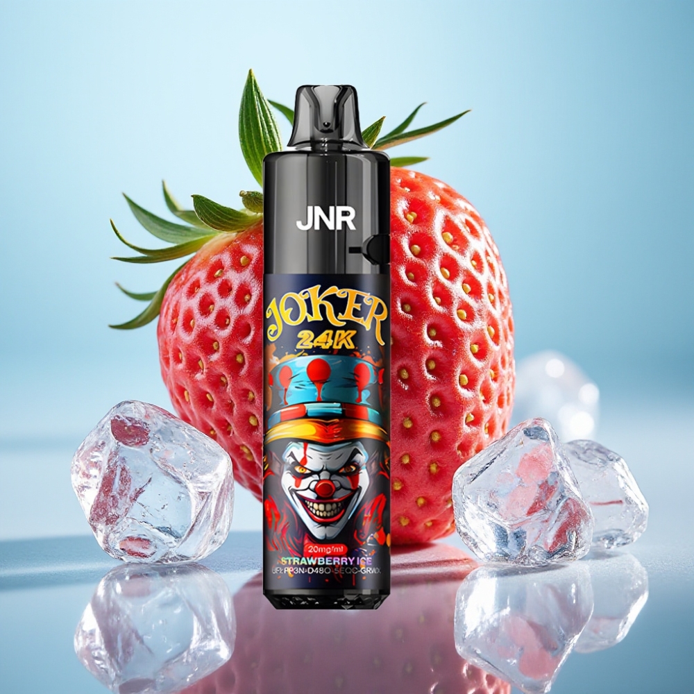 JNR Joker Pod Recargable 10ml 800mAh 24000 Puffs Fresa Helada