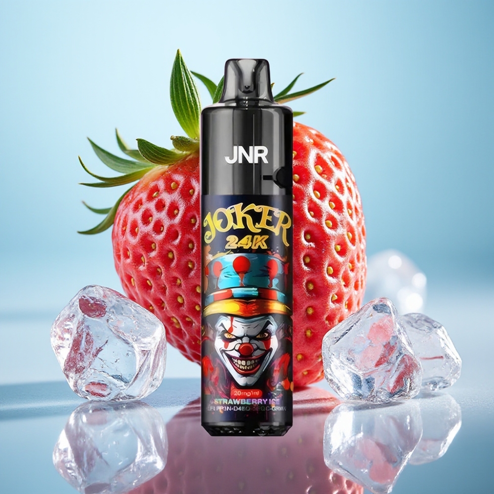 JNR Joker Pod Recargable 10ml 800mAh 24000 Puffs Fresa Helada