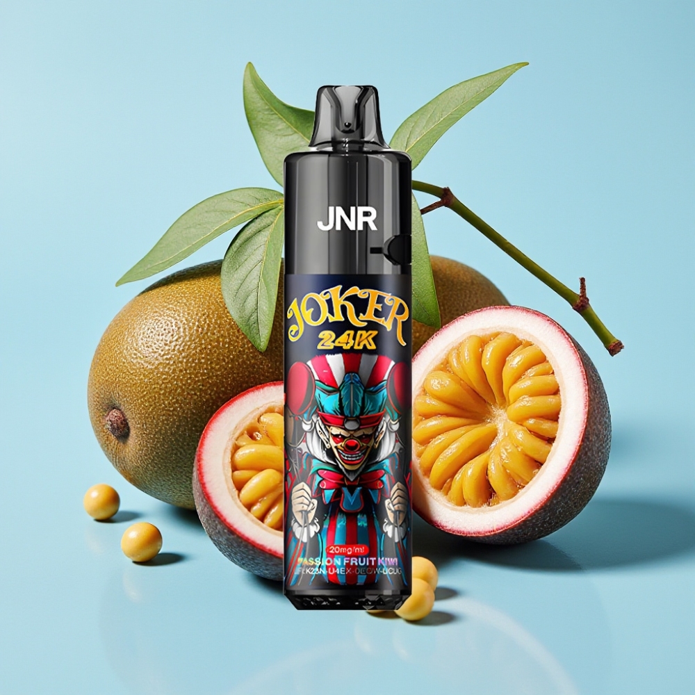 JNR Joker Recargable 10ml 24000 Puffs 800mAh Luz RGB Fruta de la Pasión Kiwi