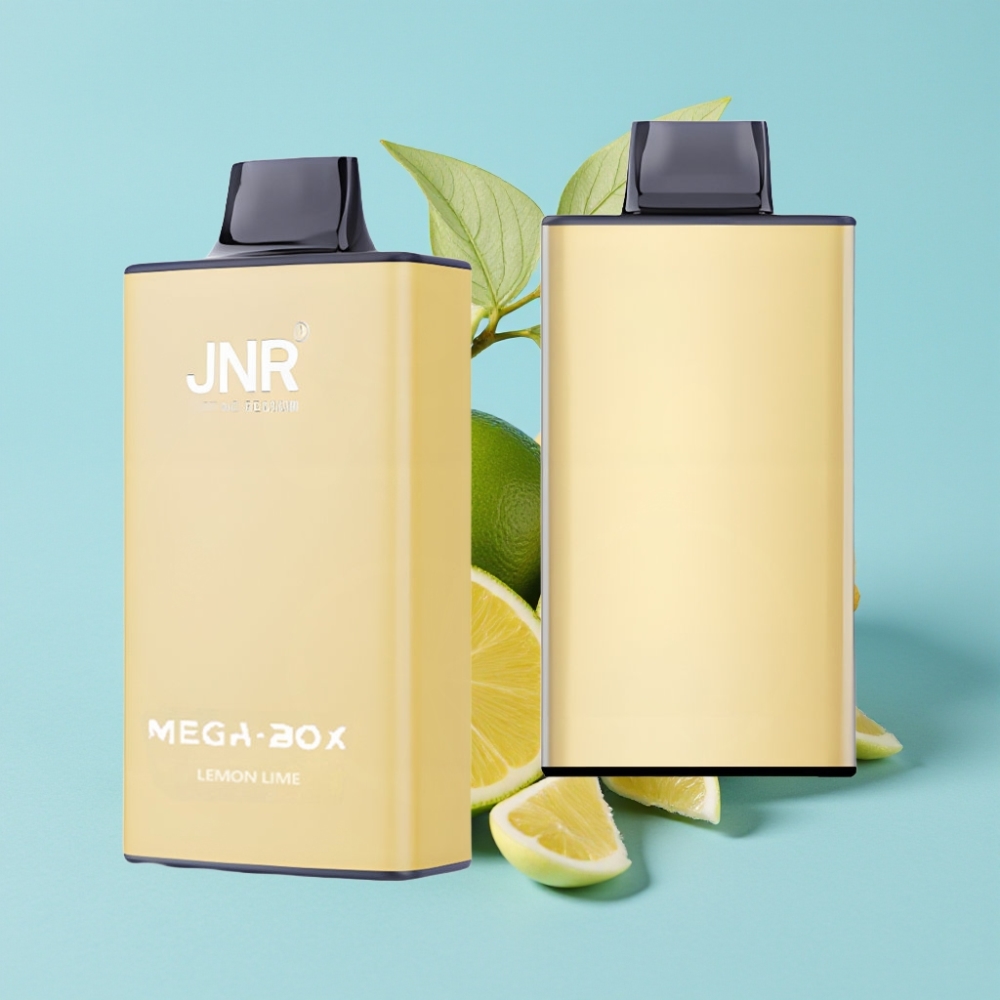 JNR Mega Box 25000 Caladas Vape Desechable con Limón y Lima 30ml 850mAh Dual Mesh