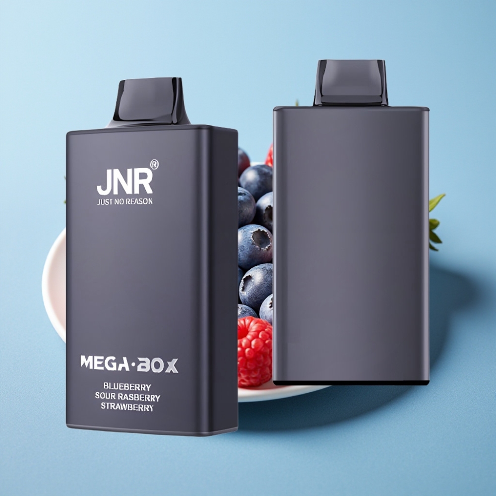 JNR Mega Box 25000 Puffs 30ml 850mAh Doble Malla Arándano Frambuesa Ácida Fresa