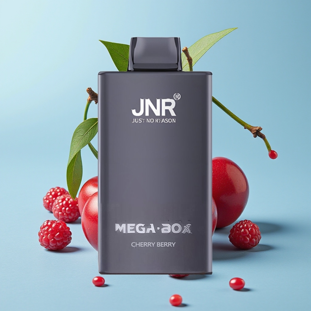 JNR Mega Box 25000 Puffs 30ml 850mAh Doble Malla Cereza Arándano