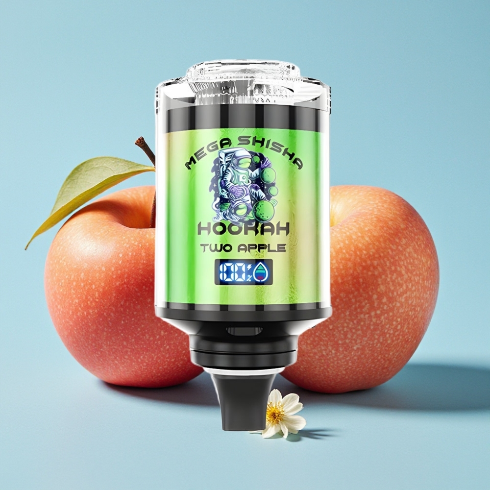 JNR Mega Shisha Hookah 100K Dos Manzanas 60ml 2200mAh