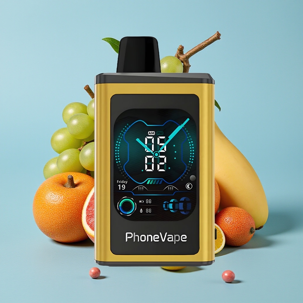 JNR PhoneVape 30000 caladas Batería 850mAh Tipo-C Turbo Modo Aire Ajustable App Cámara Remota Pantalla Completa Sabor Jodidamente Fabuloso