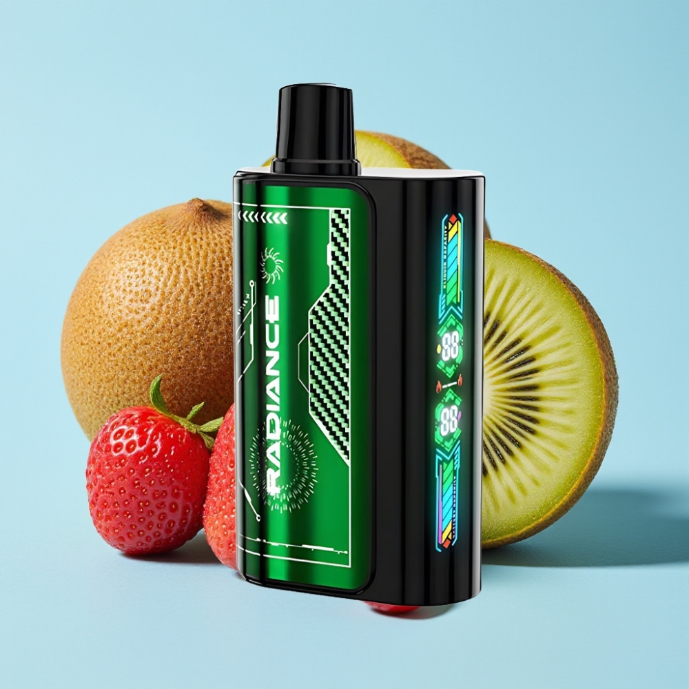 JNR Radiance 31000 Puffs 28ml Pantalla Inteligente Fresa Kiwi