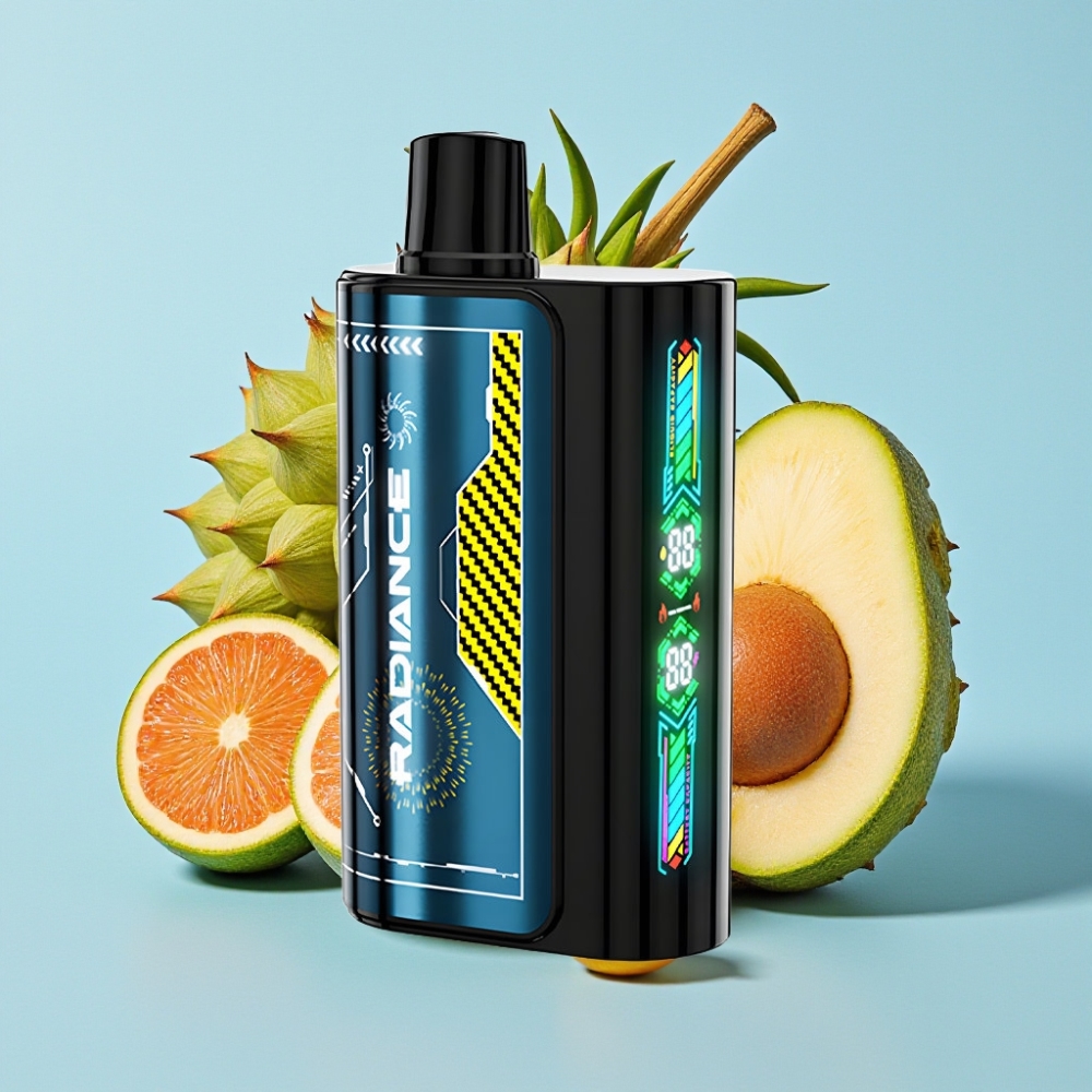 JNR Radiance 31000 Puffs Pantalla Inteligente Doble Malla 28ml Hawaii