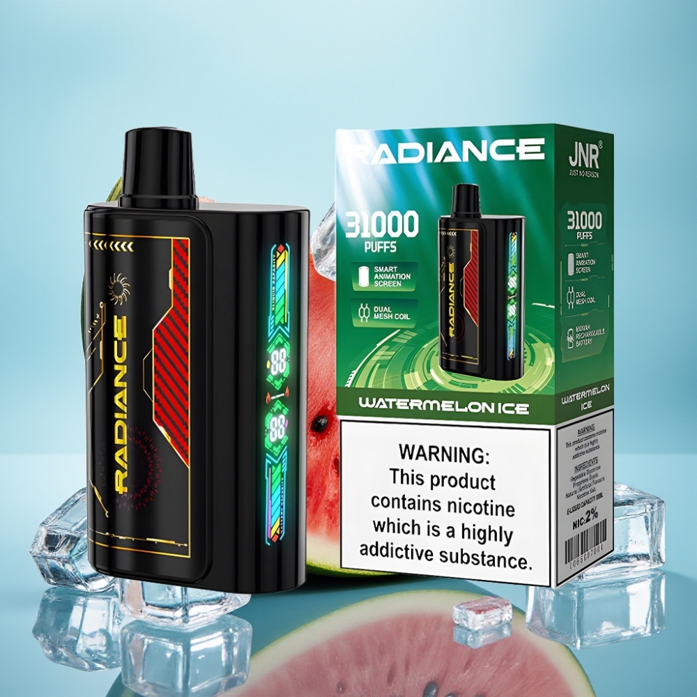 JNR Radiance 31000 Puffs Pantalla Inteligente SANDÍA HELADA
