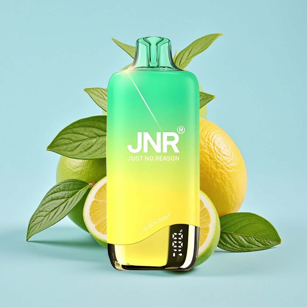 JNR Rainbow 10500 Puffs 18ml 08ohm Menta Limón Colombia wholesale vape