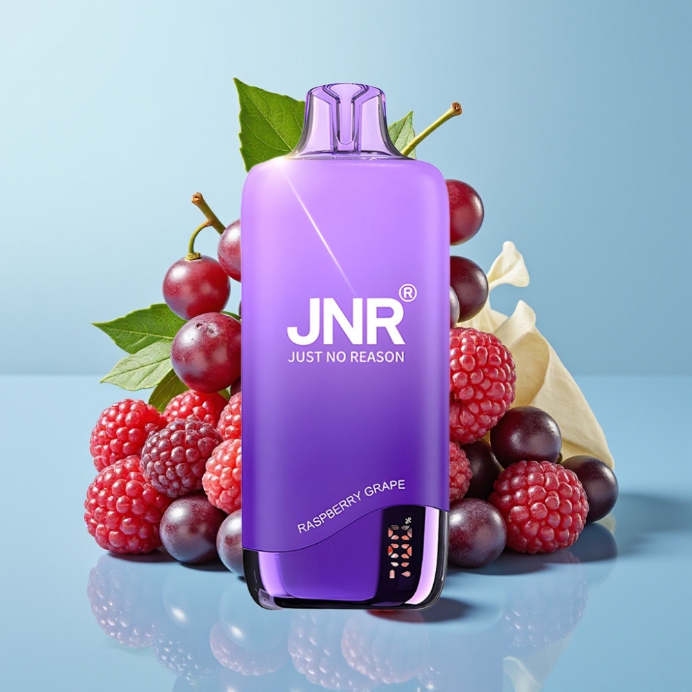 JNR Rainbow 10500 Puffs 18ml Frambuesa Uva USB-C 600mAh