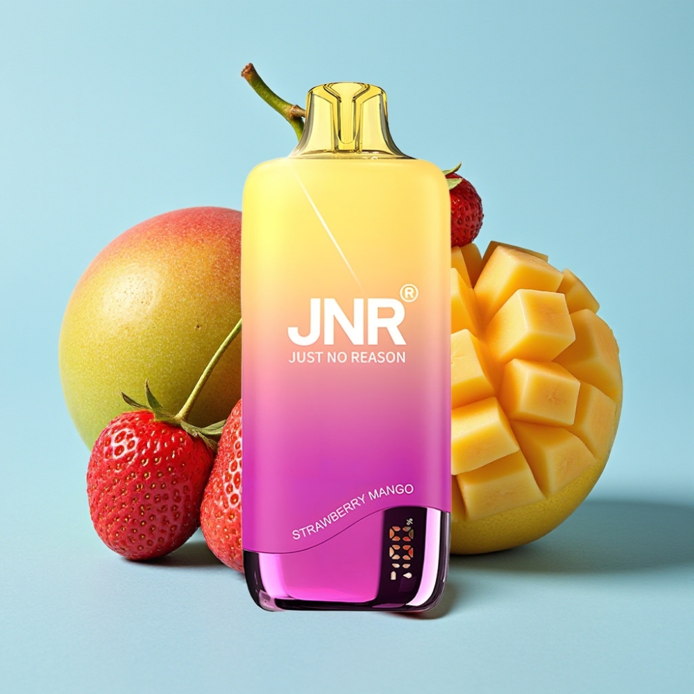 JNR Rainbow 10500 Puffs 18ml Fresa Mango Vape Desechable