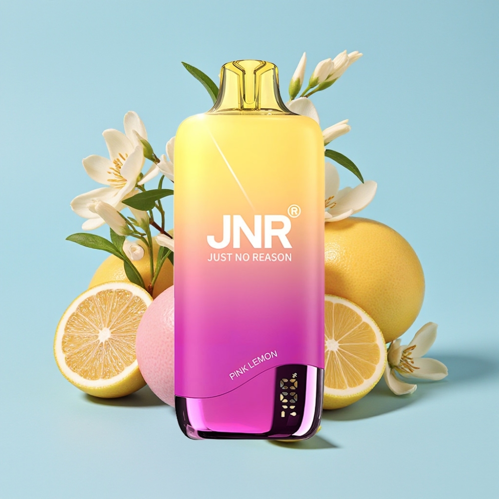 JNR Rainbow 10500 Puffs 18ml Limón Rosa Vape Desechable