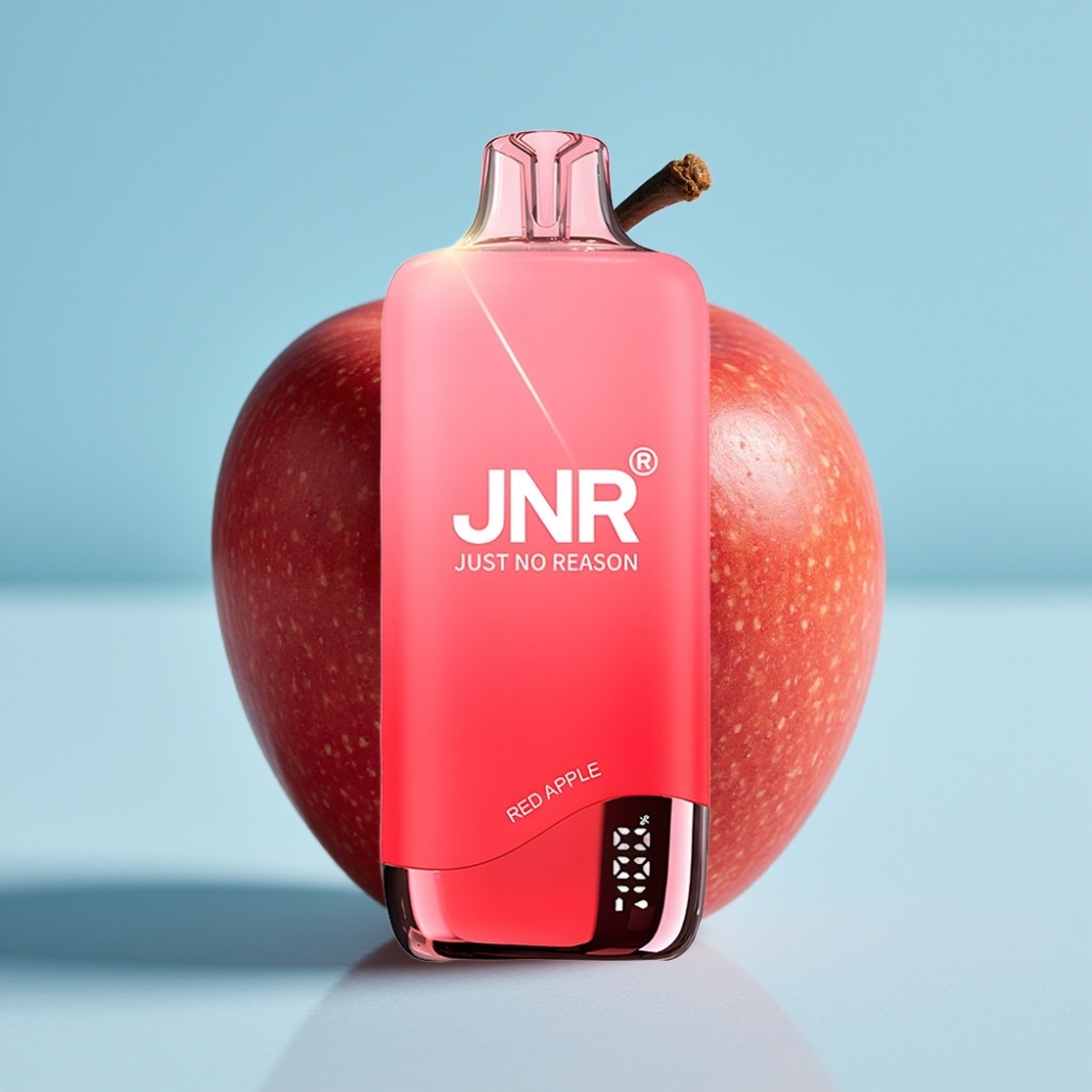 JNR Rainbow 10500 Puffs 18ml Manzana Roja Vape Desechable