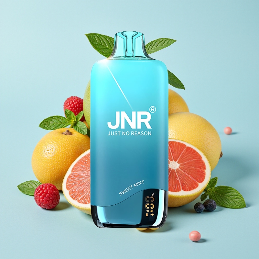 JNR Rainbow 10500 Puffs 18ml Menta Dulce Vape Desechable
