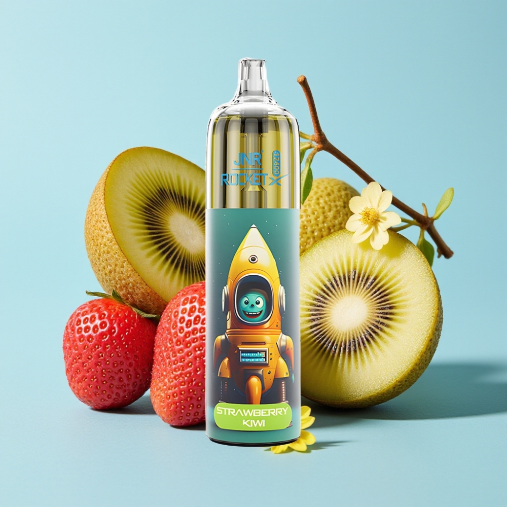 JNR Rocket-X Ajustable RGB 12400 Puffs Fresa Kiwi Colombia wholesale vape