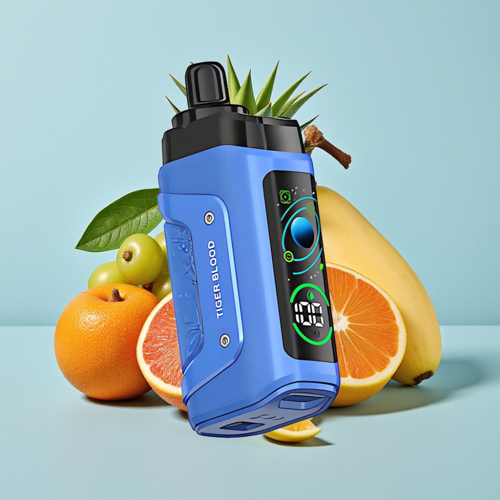 Razz Bar 45000 Puffs Vape Desechable Bobina Mesh 10 Ohm Flujo de Aire Ajustable 650 Mah Tipo-C Recargable