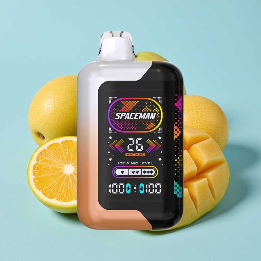 SMOK Spaceman SP40000 Cero Nicotina 20ml 0 Mango Miel Rocío Ácido