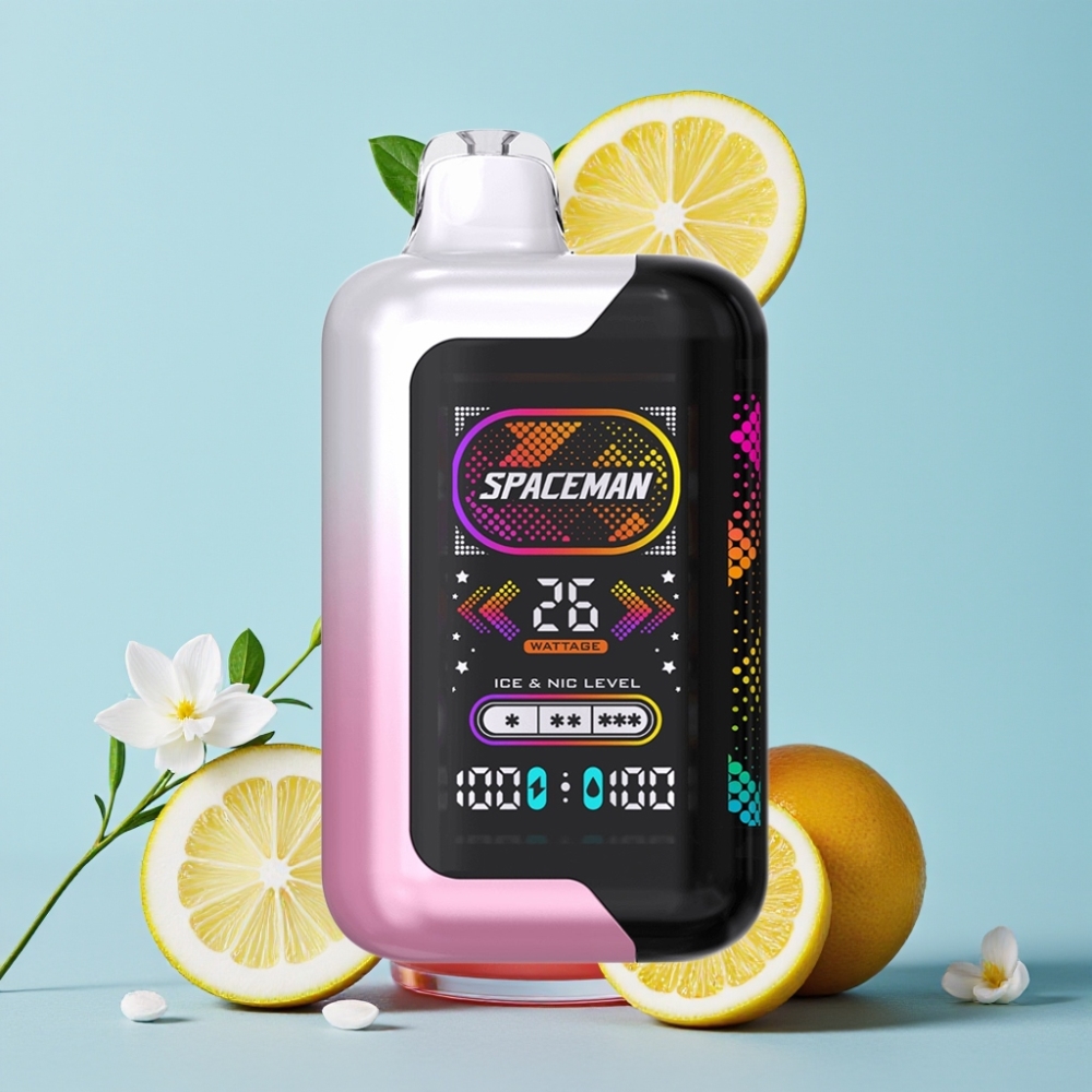 SMOK Spaceman SP40000 Zero Nic 20ml 0 Sin Nicotina Limonada Rosa