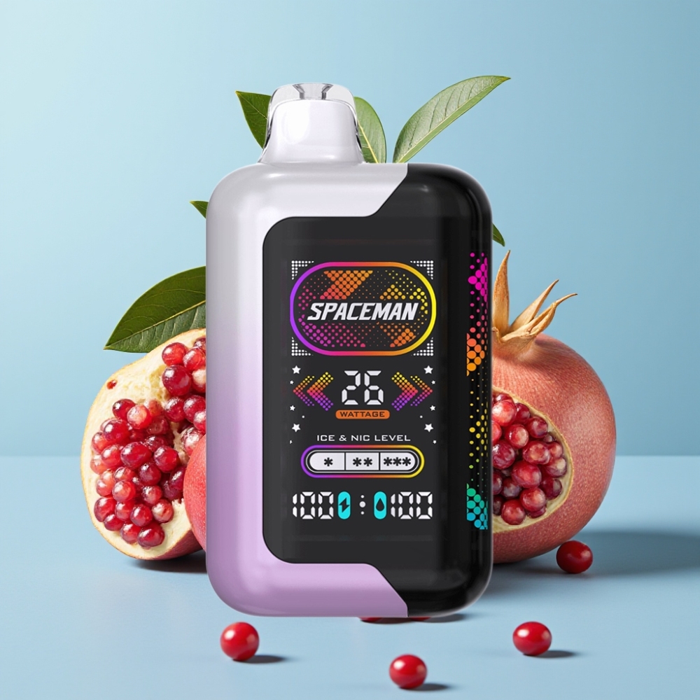 Spaceman SP40000 Cero Nicotina 20ml Cereza Granada Colombia wholesale vape