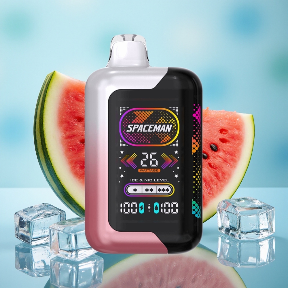 Spaceman SP40000 Cero Nicotina 20ml Sabor Sandía Helada