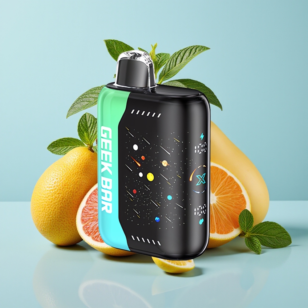 GEEK BAR Pulse X 42K Puffs Edición Meteoro Menta ATL Pantalla 3D Batería 820mAh