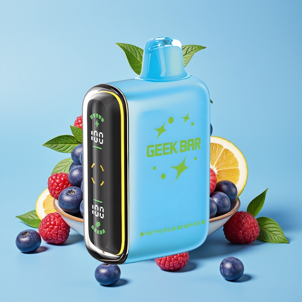 Geek Bar Pulse 15000 Puffs 16ML 5 USB-C Flujo Ajustable 650mAh