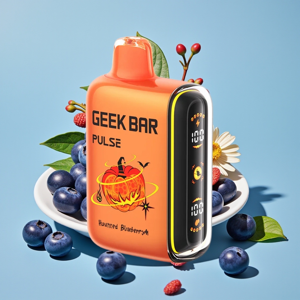 Geek Bar Pulse 15000 Puffs 16ML 5 USB-C Flujo Ajustable Edición Halloween